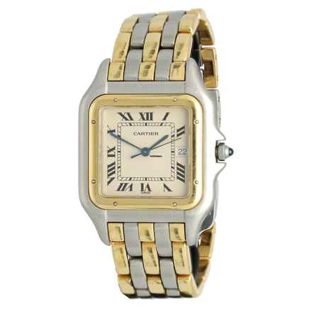  Cartier Panthère Jumbo Large Gold/steel Ref. 187957 