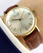 Thumbnail von GUB Glashütte Vintage Handwinding Date 36mm keine