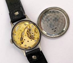 Thumbnail von Jaeger-LeCoultre Serviced (420e) Military Black Gilt Dial WW2 WK2
