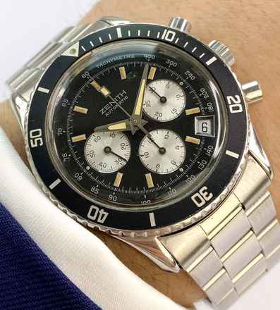  Zenith El Primero Chronograph Serviced el Primero De Luca MK1 First Series Chronograph Automatic ref 01.0040.400 010040400 