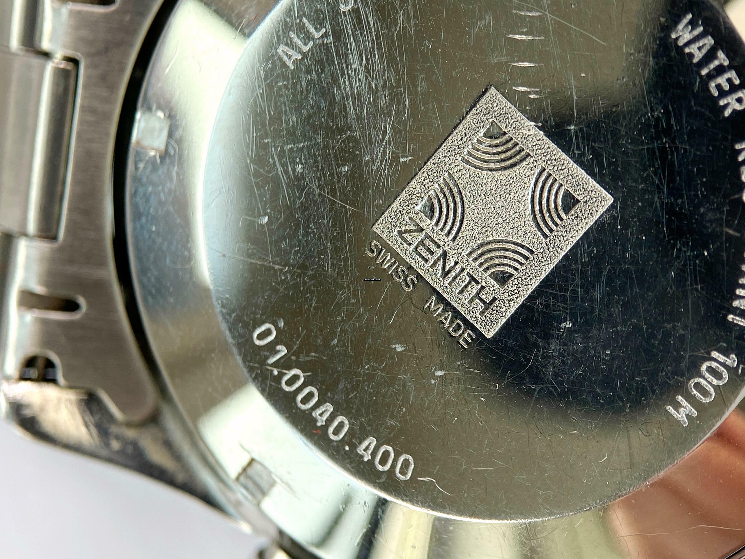 Thumbnail von Zenith El Primero Chronograph Serviced el Primero De Luca MK1 First Series Chronograph Automatic ref 01.0040.400 010040400