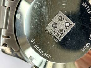 Thumbnail von Zenith El Primero Chronograph Serviced el Primero De Luca MK1 First Series Chronograph Automatic ref 01.0040.400 010040400