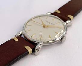 Thumbnail von IWC Serviced 35mm Steel Rare Teardrop Lugs cal 89 keine