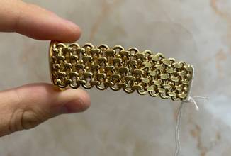 Thumbnail von Patek Philippe Ellipse d'Or Do‘r Gold 18Kt Vintage (manualwind) NO STRETCH With orig. papers + first buying receipt very nice condition