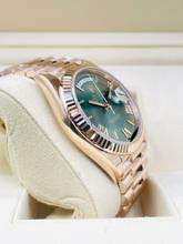 Thumbnail von Rolex Day-Date 40 Rosegold Olive y.2025 REF:228235 Full Set Box+Papers MINT CONDITION Lc Austria