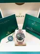 Thumbnail von Rolex Day-Date 40 Rosegold Olive y.2025 REF:228235 Full Set Box+Papers MINT CONDITION Lc Austria