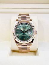 Thumbnail von Rolex Day-Date 40 Rosegold Olive y.2025 REF:228235 Full Set Box+Papers MINT CONDITION Lc Austria