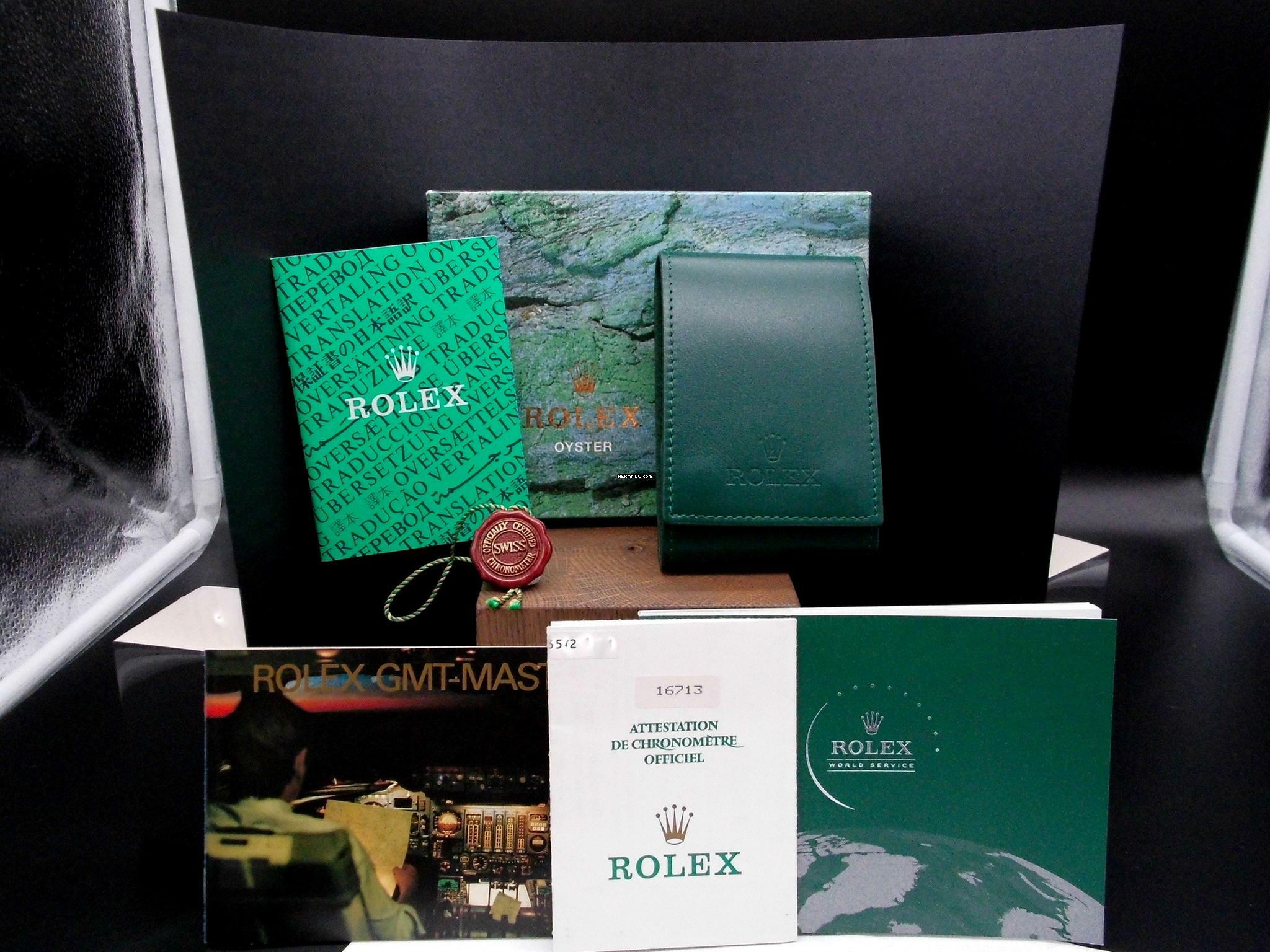 Thumbnail von Rolex GMT-Master II Komplett ohne Box