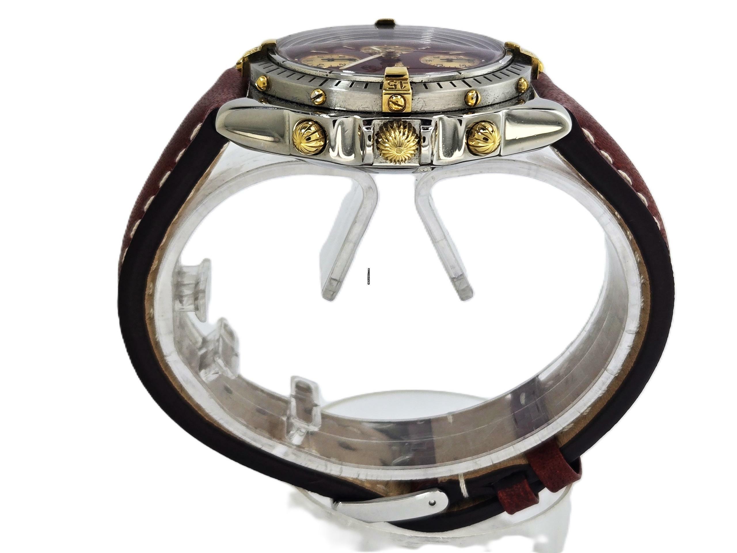 Thumbnail von Breitling Chronomat rare Red Dial B&P