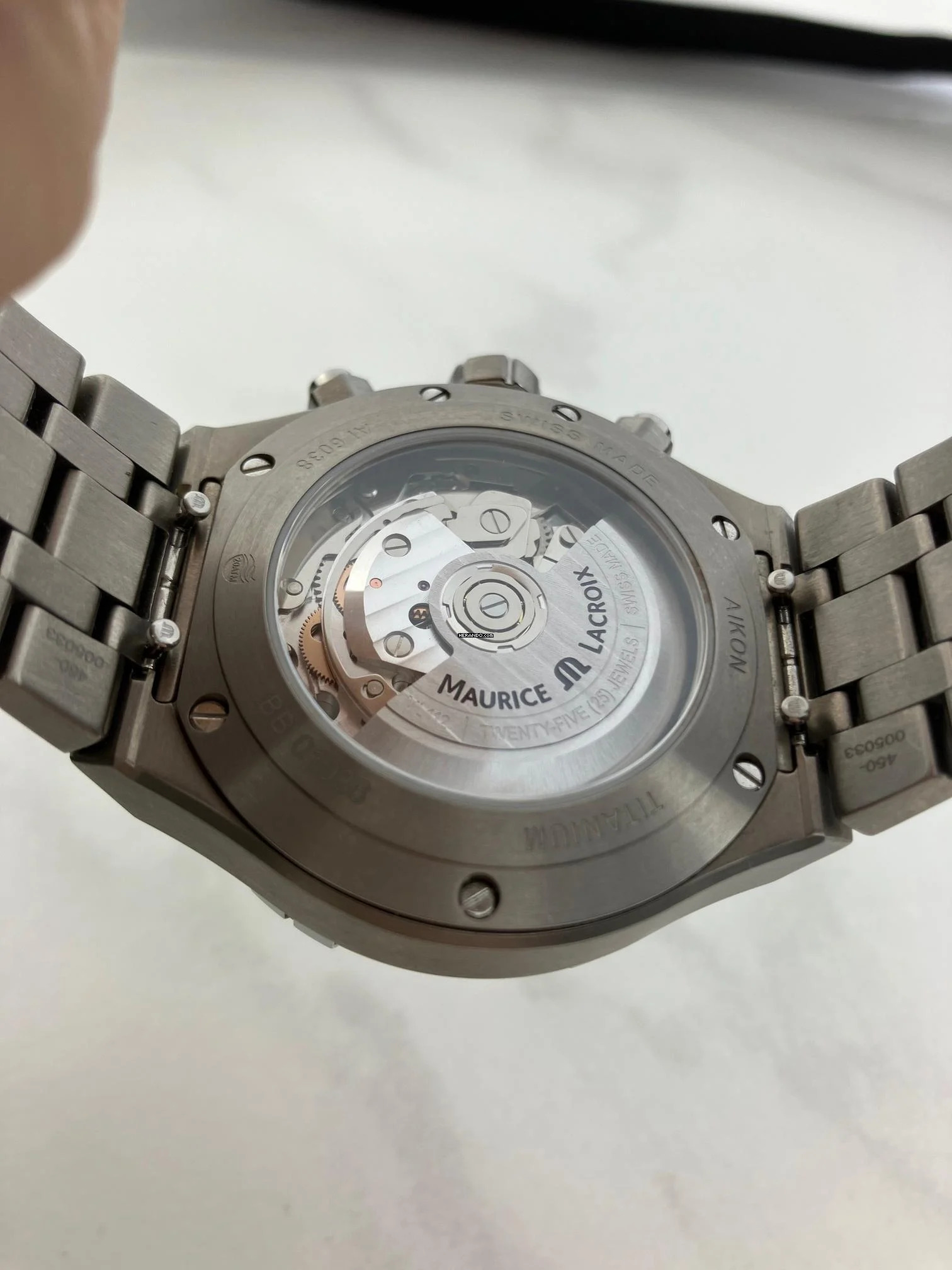 Thumbnail von Maurice Lacroix AIKON Automatic Chronograph Titan/Box+Papiere/06-2025