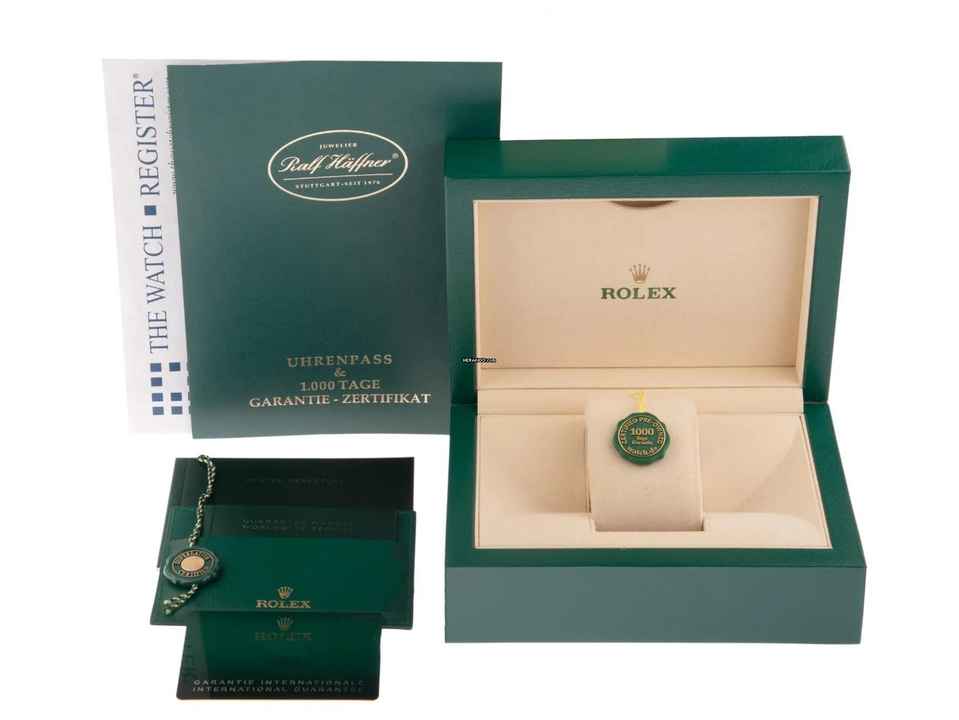  Rolex Oyster Perpetual 41 Tiffany Ref.124300 2021 Full Set wie Neu Vintage Oyster Perpetual Tiffany 