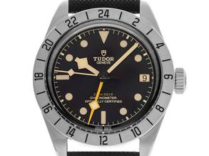 Thumbnail von Tudor Black Bay Pro Ref.M79470-0003 2022 Full Set wie Neu Black Bay Pro GMT Kautschuk Faltschließe