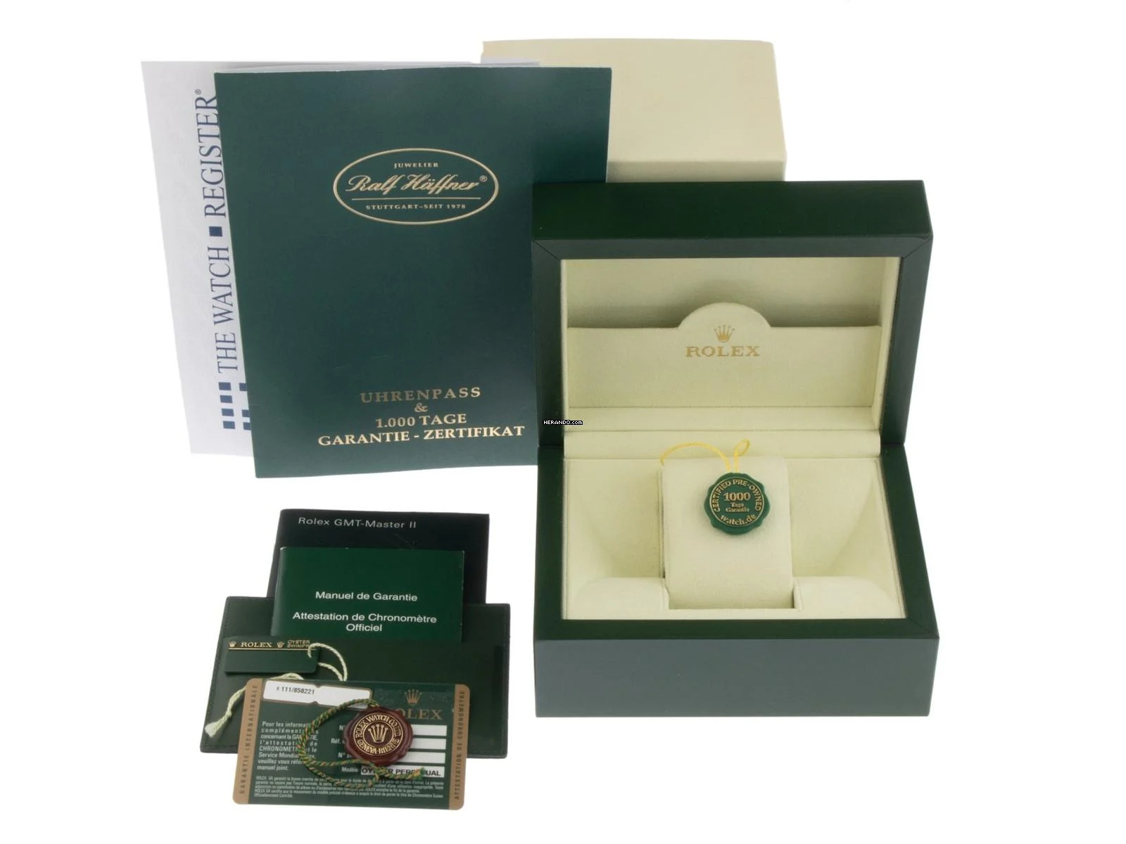 Rolex GMT-Master II Ref.116710LN 2007 LC 100 Full Set wie Neu Vintage GMT Master II