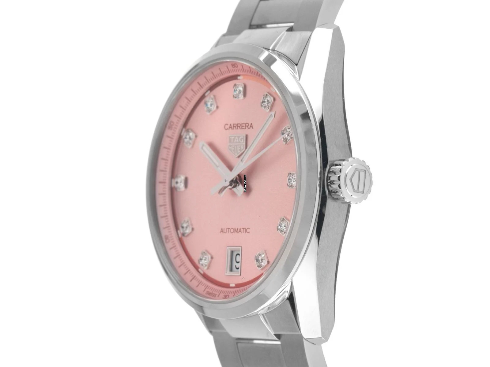  TAG Heuer Carrera Calibre 7 Date Ref.WBN231D.BA0001 2025 Full Set Ungetragen Carrera Date Calibre 7 Diamanten 