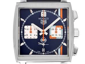 Thumbnail von TAG Heuer Monaco X Gulf Special Edition Ref.CBL2115.FC6494 2026 Full Set Ungetragen Monaco X Gulf Special Edition Faltschließe