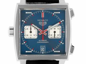 Thumbnail von TAG Heuer Monaco Calibre 11 Steve McQueen Ref.CAW211P.FC6356 2026 Full Set Ungetragen Monaco Steve McQueen Leder Faltschließe