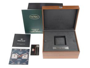 Thumbnail von TAG Heuer Monaco Calibre 11 Steve McQueen Ref.CAW211P.FC6356 2026 Full Set Ungetragen Monaco Steve McQueen Leder Faltschließe