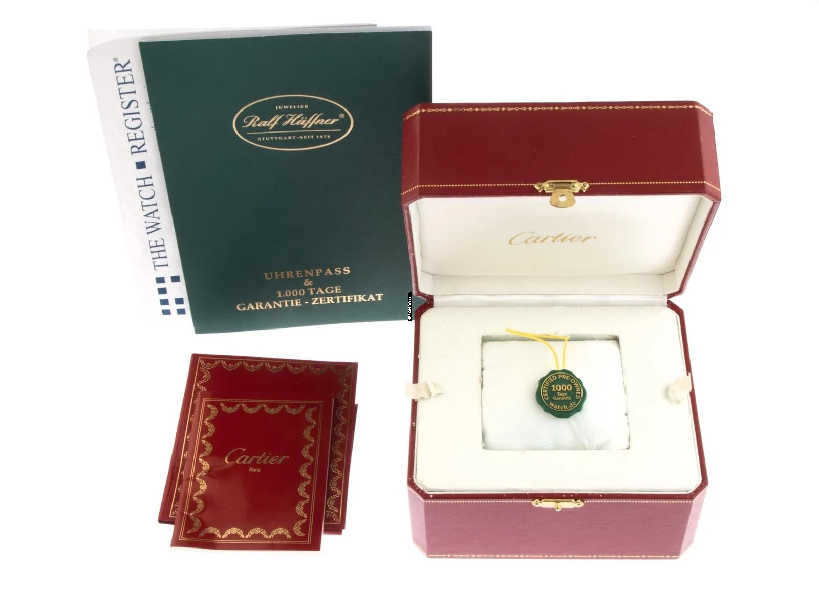  Cartier Tank Française GM Großes Modell Ref.2302 2004 Full Set sehr gut Vintage Tank Francaise GM Großes Modell 