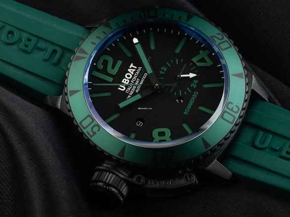  U-Boat Sommerso green Ref.9667 Full Set Neu Sommerso 