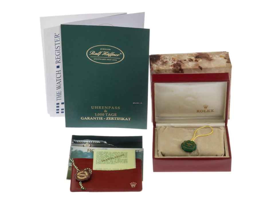  Rolex Lady-Datejust Diamanten Ref.69173 1988 Full Set sehr gut Vintage Datejust Lady Diamanten open 6/9 