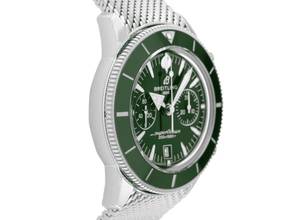 Thumbnail von Breitling Superocean Héritage B01 Ref.AB0156361L1A1 2025 Full Set Ungetragen Superocean Héritage B01 Chronograph 42 Green Dial