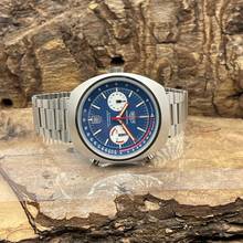 Thumbnail von Heuer Montreal Automatik Chronograph - Ref. 110.503 VINTAGE - UNPOLISHED - FOLDED HEUER BRACELET