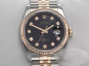 Thumbnail von Rolex Datejust 36 36mm 116231 2013 Stahl Rosegold 750 Diamanten Automatik