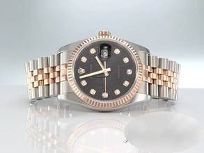 Thumbnail von Rolex Datejust 36 36mm 116231 2013 Stahl Rosegold 750 Diamanten Automatik