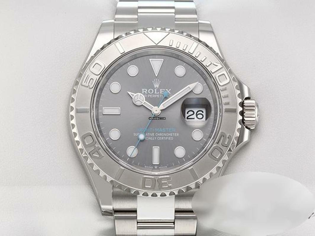 Rolex Yacht-Master 40 126622 2020 Edelstahl Platin 40 Mm Automatik Stainless Steel Oyster-band Chronometer 