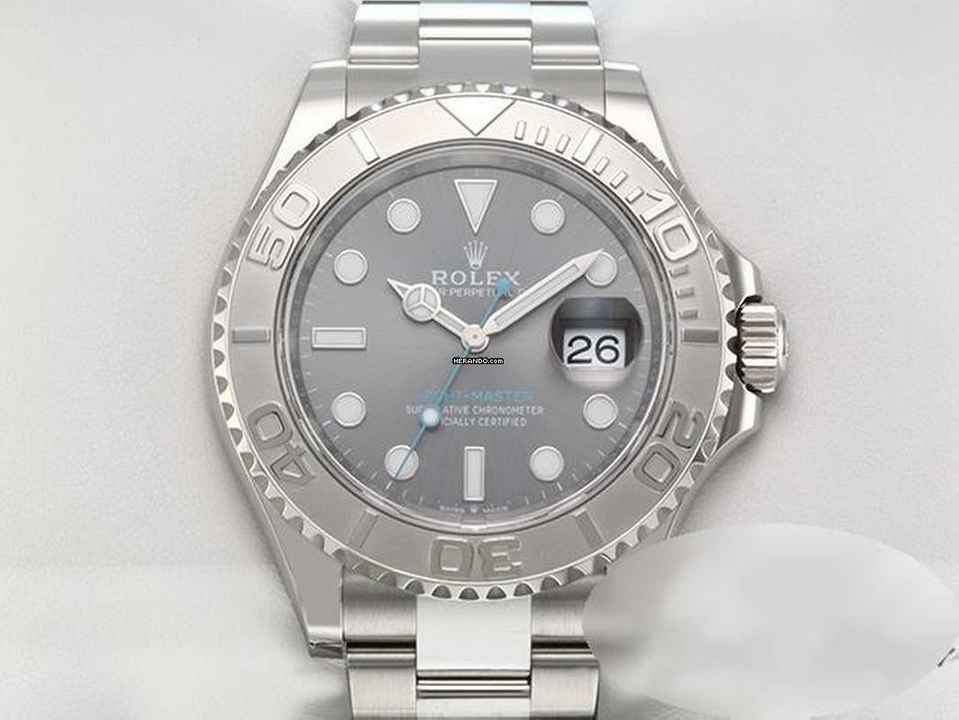  Rolex Yacht-Master 40 126622 2020 Edelstahl Platin 40 Mm Automatik Stainless Steel Oyster-band Chronometer 