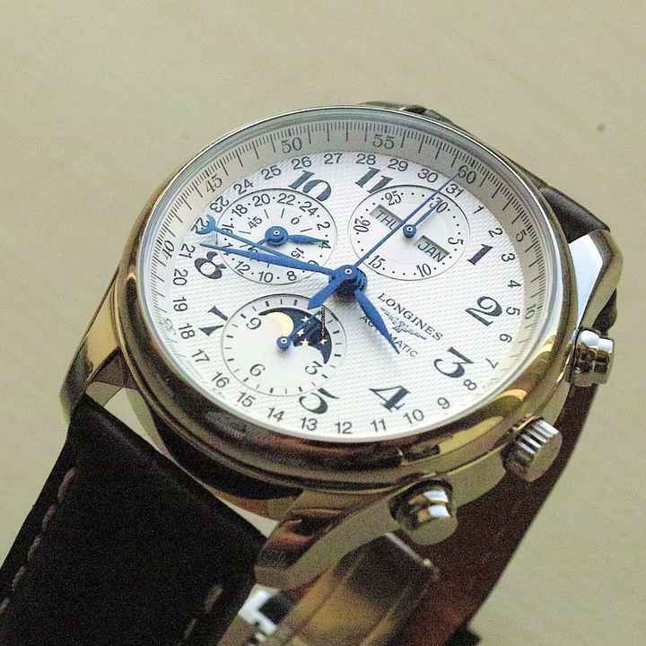  Longines Master Collection CHRONO MOONPHASE NEW FULL SET 