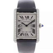 Thumbnail von Cartier Tank Must Large Steel Diamonds