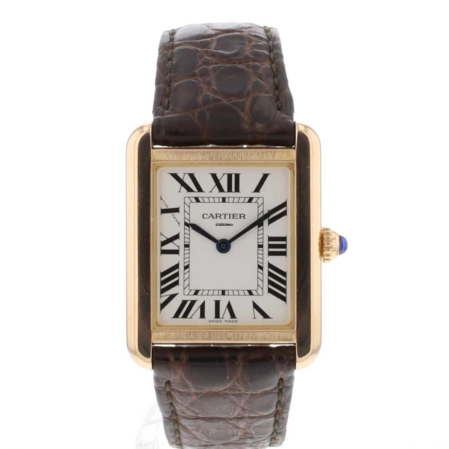  Cartier Tank Solo Small Rose Gold 