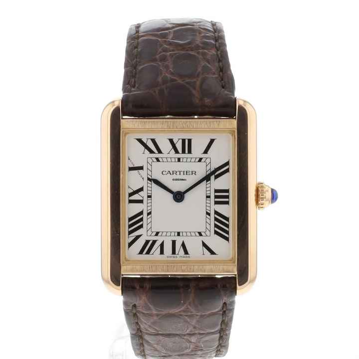  Cartier Tank Solo Small Rose Gold 