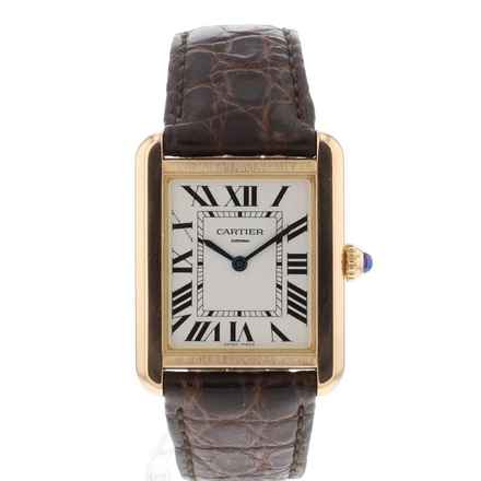  Cartier Tank Solo Small Rose Gold 
