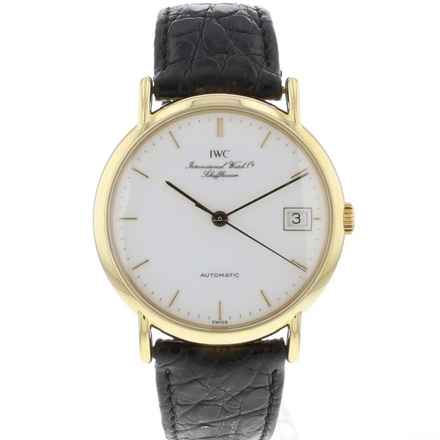  IWC Portofino Automatic 34 White Dial Yellow Gold 
