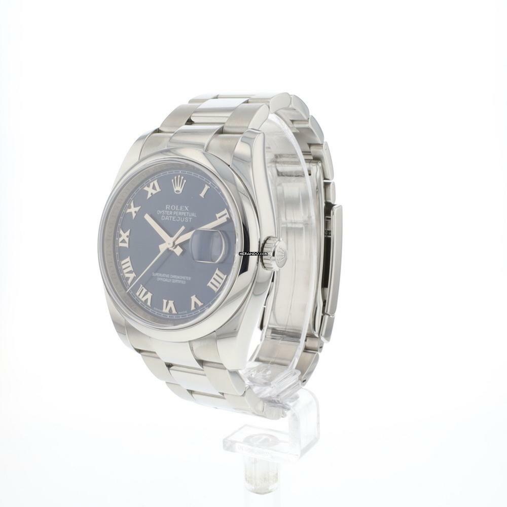 Thumbnail von Rolex Datejust 36 Blue Roman Dial