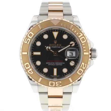  Rolex Yacht-Master 40 Steel Everose Gold Black Dial 