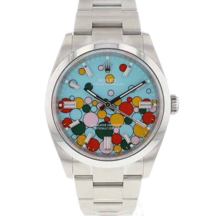  Rolex Oyster Perpetual 36 Celebration Dial 