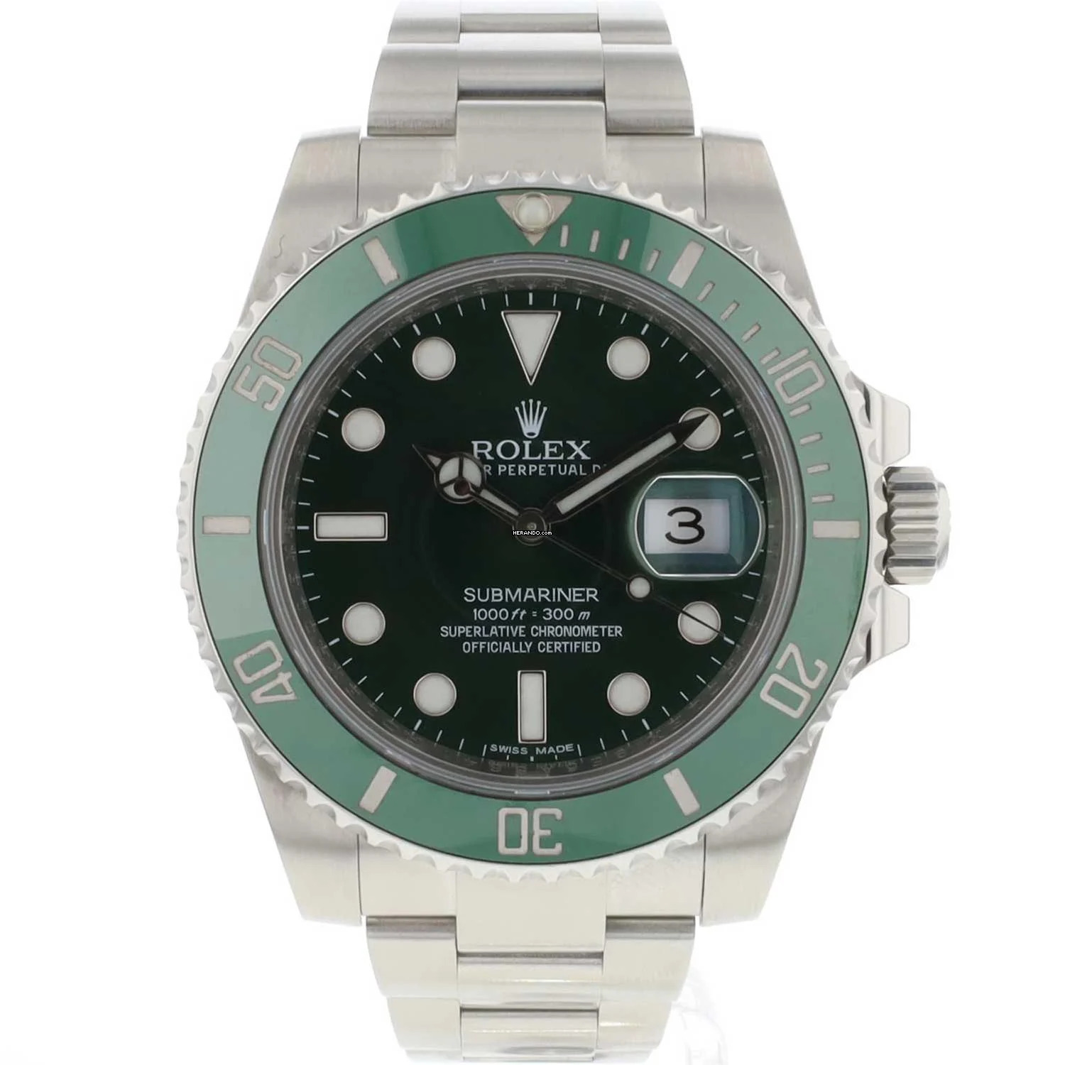 Rolex Submariner Date 116610 LV 