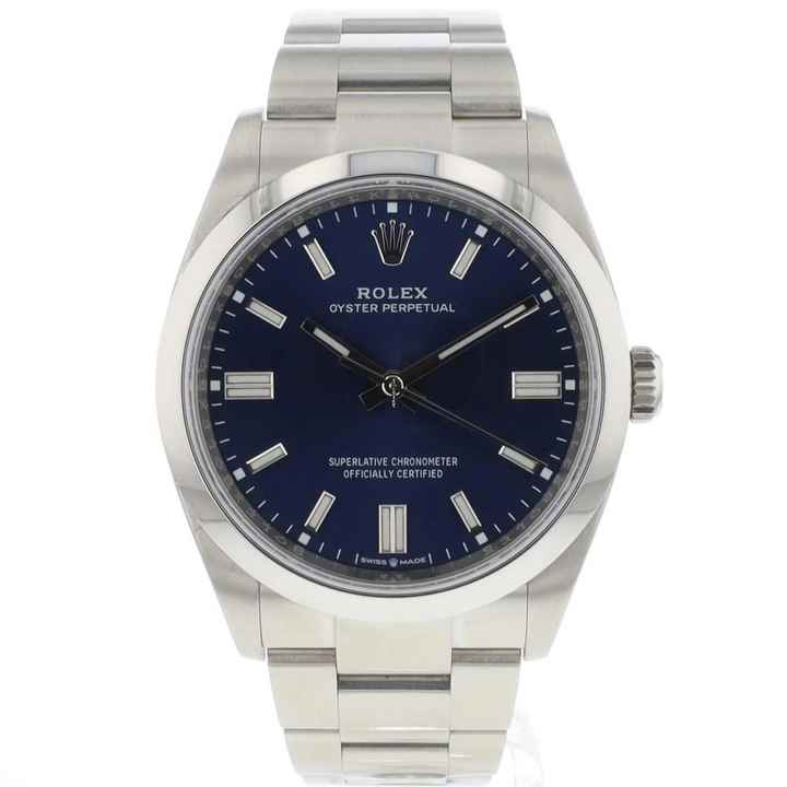  Rolex Oyster Perpetual 36 Blue Dial 126000 