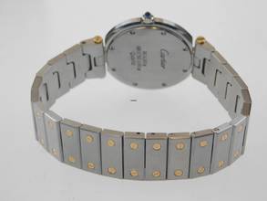 Thumbnail von Cartier Santos Ronde Vendome Stahl / 18 Kt Gelbgold im Best Zustand