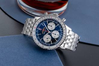 Thumbnail von Breitling Navitimer 1 B01 Chronograph 43 Stahl Automatik AB0138211B1P1 NP 9650 
