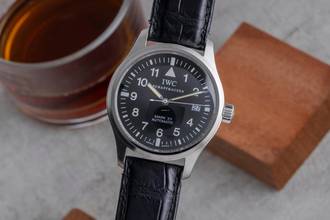 Thumbnail von IWC Fliegeruhr Mark XV Edelstahl Black Dial Automatik Herrenuhr Ref. IW325302