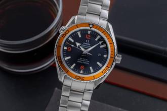 Thumbnail von Omega Seamaster Planet Ocean Stahl Automatik Herrenuhr Ref. 2908.50.38