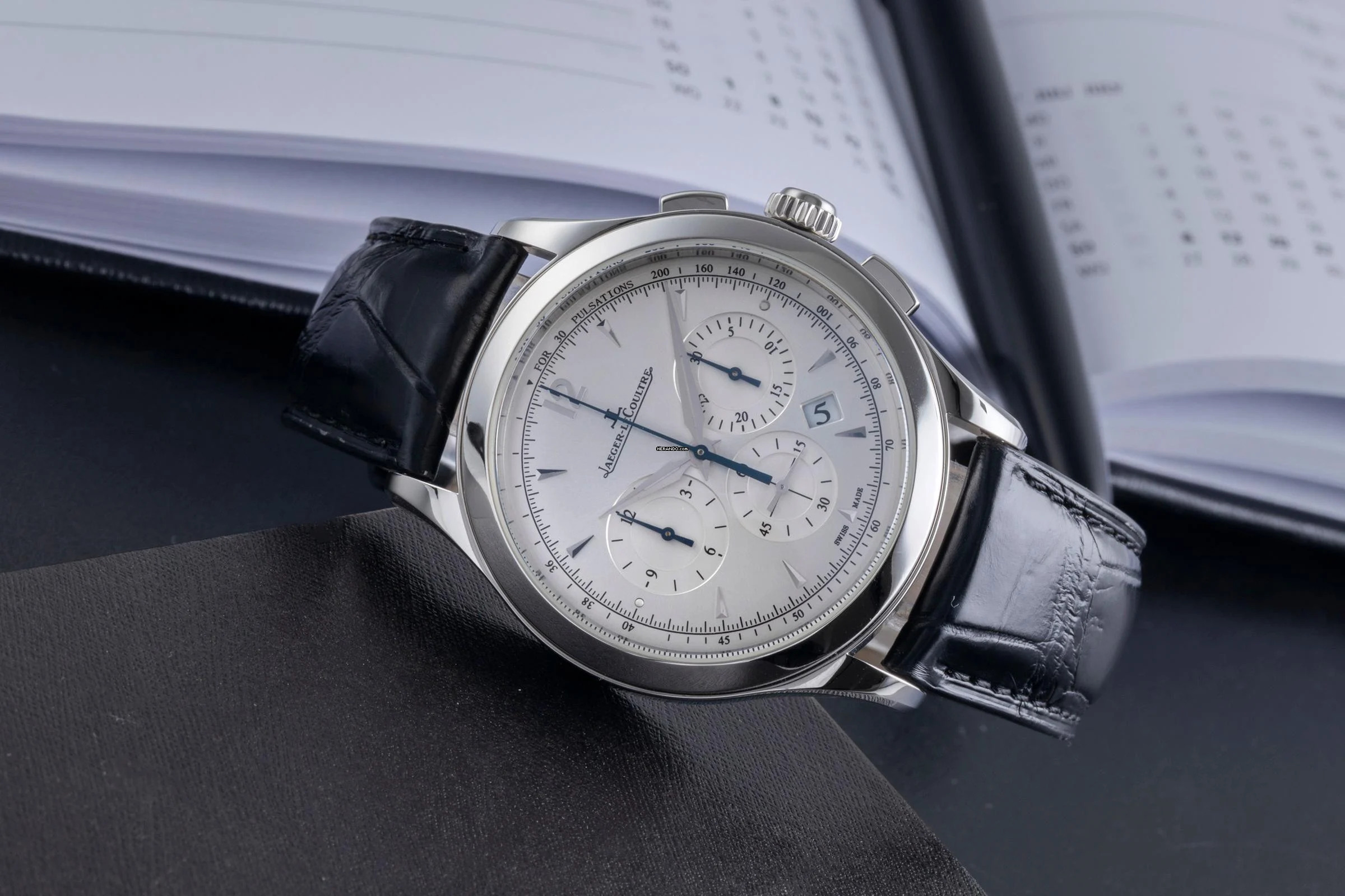 Thumbnail von Jaeger-LeCoultre Master Chronograph Control Chronograph Automatik Ref. Q1538420 174.8.C1