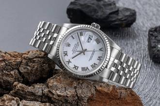 Thumbnail von Rolex Datejust 36 Stahl / Weissgold Automatik Herren Oyster Ref. 16234 F-Serie