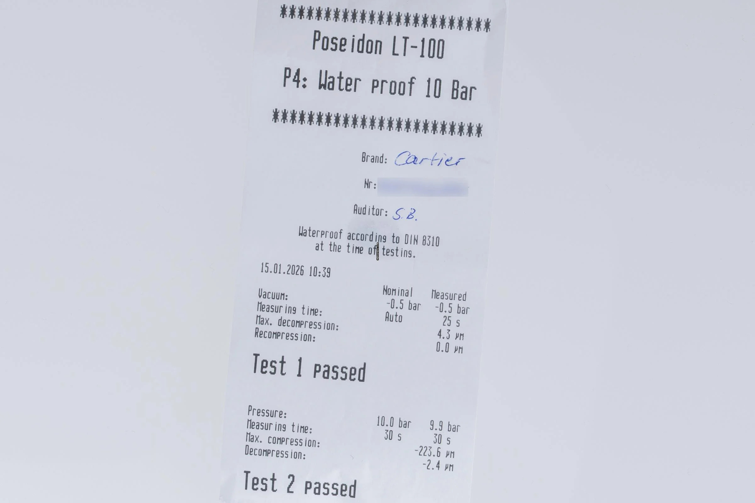 Thumbnail von Cartier Santos Stahl Automatik Herrenuhr Medium WSSA0010 B&P 2018