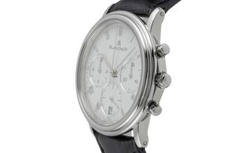 Thumbnail von Blancpain Villeret Chronograph Stahl Handaufzug Herrenuhr Ref. 1180-1127 Box