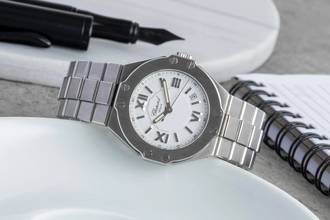 Thumbnail von Chopard St. Moritz Stahl Quarz White Dial Damenuhr Ref. 8319 Klassiker